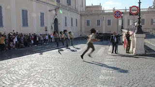 Cambio della Guardia al Quirinale con i Bersaglieri