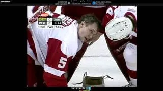 Lidstrom Cut By Skate