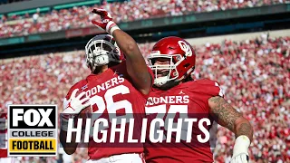 Oklahoma vs. Kansas State | FOX COLLEGE FOOTBALL HIGHLIGHTS