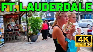 Full Walk Through Fort Lauderdale Downtown Area