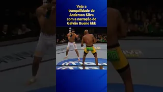 veja a narração de Galvão Bueno na luta de Anderson Silva #sports