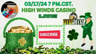 ST. PATTY DAY LIVE!!! #highwindscasino #GalavantersSlots #vgt #casinoslots #casino #livestreaming