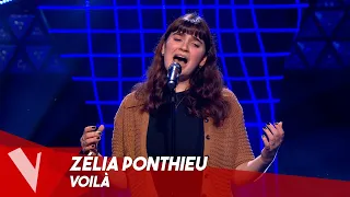 Barbara Pravi - 'Voilà' ● Zélia Ponthieu| Blinds | The Voice Belgique Saison 10