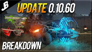 Crossout Update 0.10.60 Breakdown, New hologram module, New cabin, Buffs, Nerfs and more