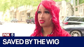 Woman says her wig stopped a bullet | FOX 5 News