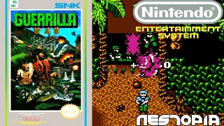 Guerrilla War (1989) Nintendo Entertainment System (NES) Gameplay in HD (Nestopia)