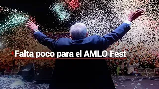 FALTA POCO PARA EL AMLO FEST | Así van llegando los simpatizantes de Morena