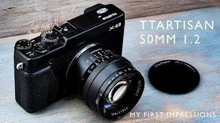 TTArtisan 50mm 1.2 lens review - includes example images straight from camera