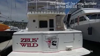 2009 Mikelson 43' Zeus Luxury Sportfisher... Zeus' Wild 4K HD