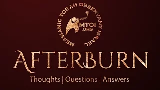 Afterburn: Thoughts, Q&A on Covenant Community 101: Discovering Your Identity - Part 3