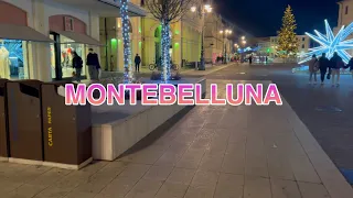 Montebelluna Night Walk, 20 December 2022, 4K