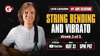 String Bending and Vibrato (2/3) | Guitar Tricks