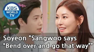 Soyeon “Sangwoo says “Bend over and go that way””[Happy Together/2019.05.02]