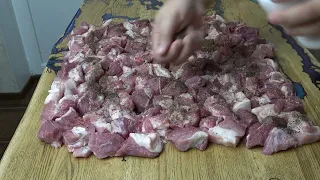 Шашлык - сочное и мягкое Мясо на шампурах! Самый простой и быстрый маринад! как замариновать шашлык
