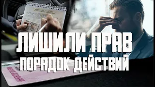 Лишили прав, что делать дальше? Каков порядок действий? Сдавать ли права?