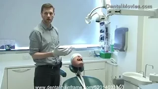 Dentist and patient position