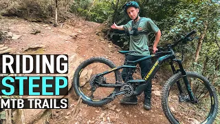 TECHNICAL, STEEP DOWNHILL MTB TRAILS AT FULL SPEED// MALLARDS PIKE