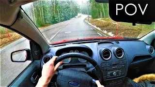 Ford fiesta ST150 2.0l. Twisty Road💦 POV