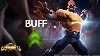 Luke Cage Buff Comparison: R5 Ascended