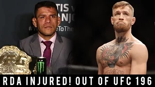 Breaking News! Rafael Dos Anjos Injured! Out Of UFC 196 Main Event Against Conor McGregor!