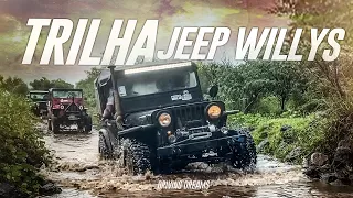Trilha Jeep Willys 4x4 2022, 140 km de estrada de terra e chuva! Quem chega até o final? 239