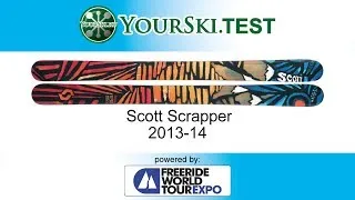 Тесты горных лыж для фрирайда Scott Scrapper Сезон 2013-2014