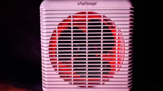 Heater Fan White Noise Sound ASMR to Help you relax and sleep | Black Screen