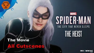 Marvel's Spider-Man PS4 - The Heist DLC All Cutscenes -The Movie