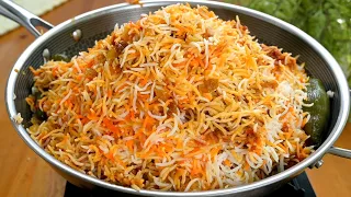 سر طبخ رز المطاعم الحضرمي بطريقة سهلة وفخمة! The secret of cooking the most delicious basmati rice!
