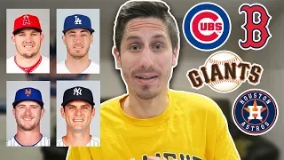 MY FAVORITE MLB PLAYER FROM EVERY TEAM