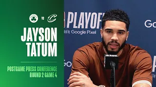 Jayson Tatum Postgame Press Conference | Round 2 Game 4 at Cleveland Cavaliers