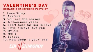 Romantic Saxophone Playlist by Edi Shimonov for Valentine’s Day