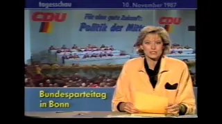 ARD Closedown / Sendeschluß vom 09.11.1987 (komplett)