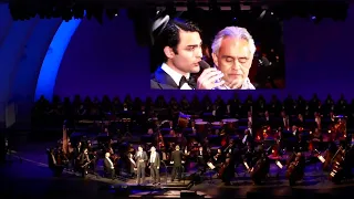 Andrea Bocelli & Matteo Bocelli Fall On Me in Concert The Hollywood Bowl LA CA USA June 16, 2022