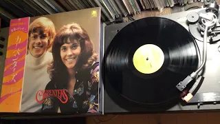 雨の日と月曜日は RAINY DAYS AND MONDAYS / カーペンターズ Carpenters 『青春のハーモニー』LPレコード1973年