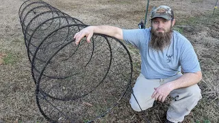 How to Rig Hoop Nets for Lakes & No Current