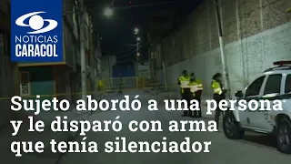 Otro homicidio en Kennedy: sujeto abordó a una persona y le disparó con arma que tenía silenciador