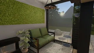 What to do with so much garden space?! | Camping Bungalow | House Flipper | Longplay | No Commentary