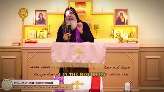 Bishop Mar Mari Emmanuel’s first sermon since the STABBING✝️🙏