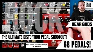 The Ultimate Rock Distortion Pedal Shootout | GEAR GODS