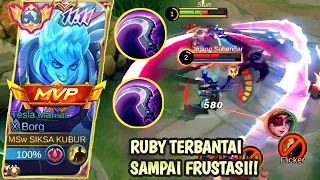 RUBY TERBANTAI SAMPAI FRUSTASI‼️X-BORG HERO PALING BERBAHAYA EPIC COMEBACK HARDGAME