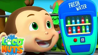 торговый автомат | детские видео | веселые | Loco Nuts Russia | мультфильмы для детей