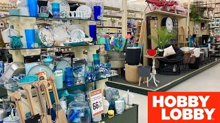 HOBBY LOBBY SHOP WITH ME FURNITURE KITCHENWARE DINNERWARE HOME DECOR SHOPPING STORE WALK THROUGH