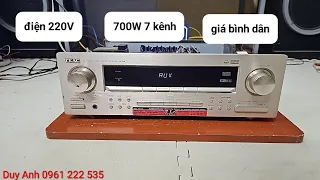 Amply TEAC hàng Nhật xuất điện 220V giá rẻ có giải mã 24bit đài fm108 liên hệ 0961222535