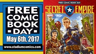 Unboxing Free Comic Book Day 2017 at Stadium Comics - See all the FREE books here! FCBD