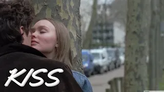A Faithful Man - 2018 | Kissing Scene | Lily-Rose Depp & Louis Garrel (Ève & Abel)