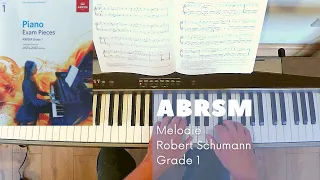 ABRSM Piano Grade 1 2021-2022 Schumann - Melodie