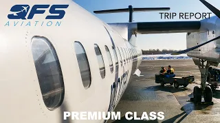 TRIP REPORT | Porter Airlines - Dash 8 400 - Toronto (YTZ) to Newark (EWR) | Premium Class