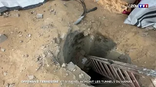 Offensive terrestre à Gaza : et si Israël inondait les tunnels du Hamas ?