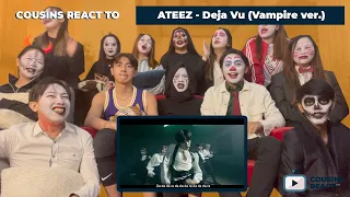 COUSINS REACT TO ATEEZ(에이티즈) 'Deja Vu' Performance Video (Vampire ver.) 🎃